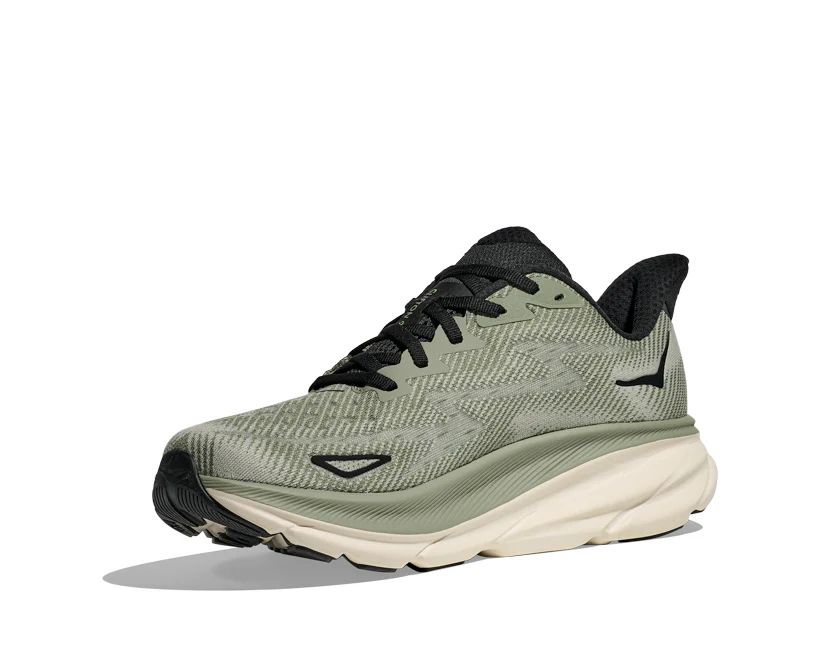 Hoka M CLIFTON 9 Sea Moss / Forest Lichen (HOKA er litt liten – ta en størrelse opp.)