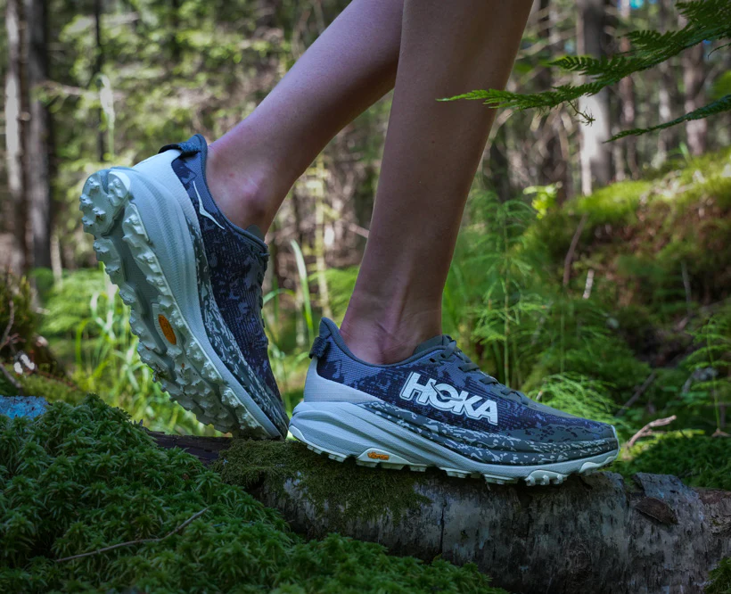 Hoka W SPEEDGOAT 6 Satellite Grey / Stardust (HOKA er litt liten – ta en størrelse opp.)