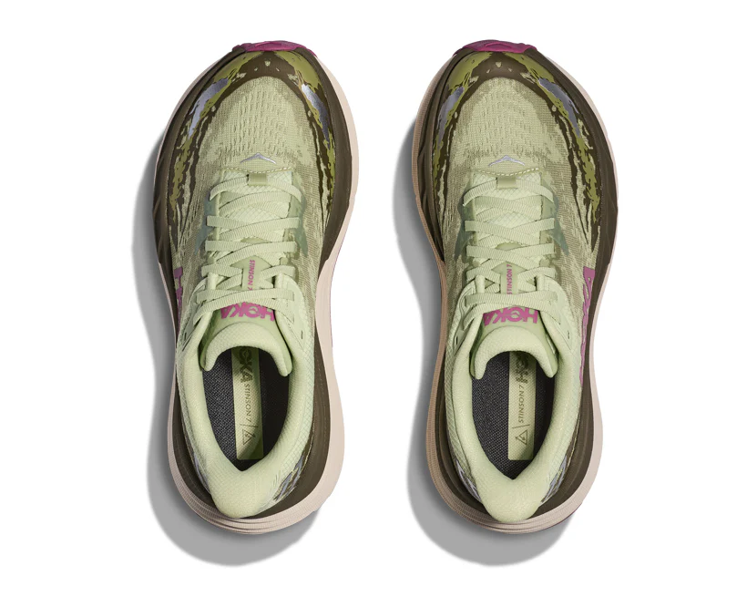 Hoka W STINSON 7 Seed Green / Beet Root (HOKA er litt liten – ta en størrelse opp.)
