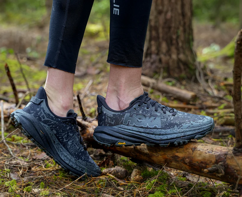 Hoka W SPEEDGOAT 6 GTX Black / Outer Orbit (HOKA er litt liten – ta en størrelse opp.)