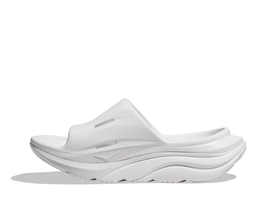 Hoka U ORA RECOVERY SLIDE 3 White / White (HOKA er litt liten – ta en størrelse opp.)