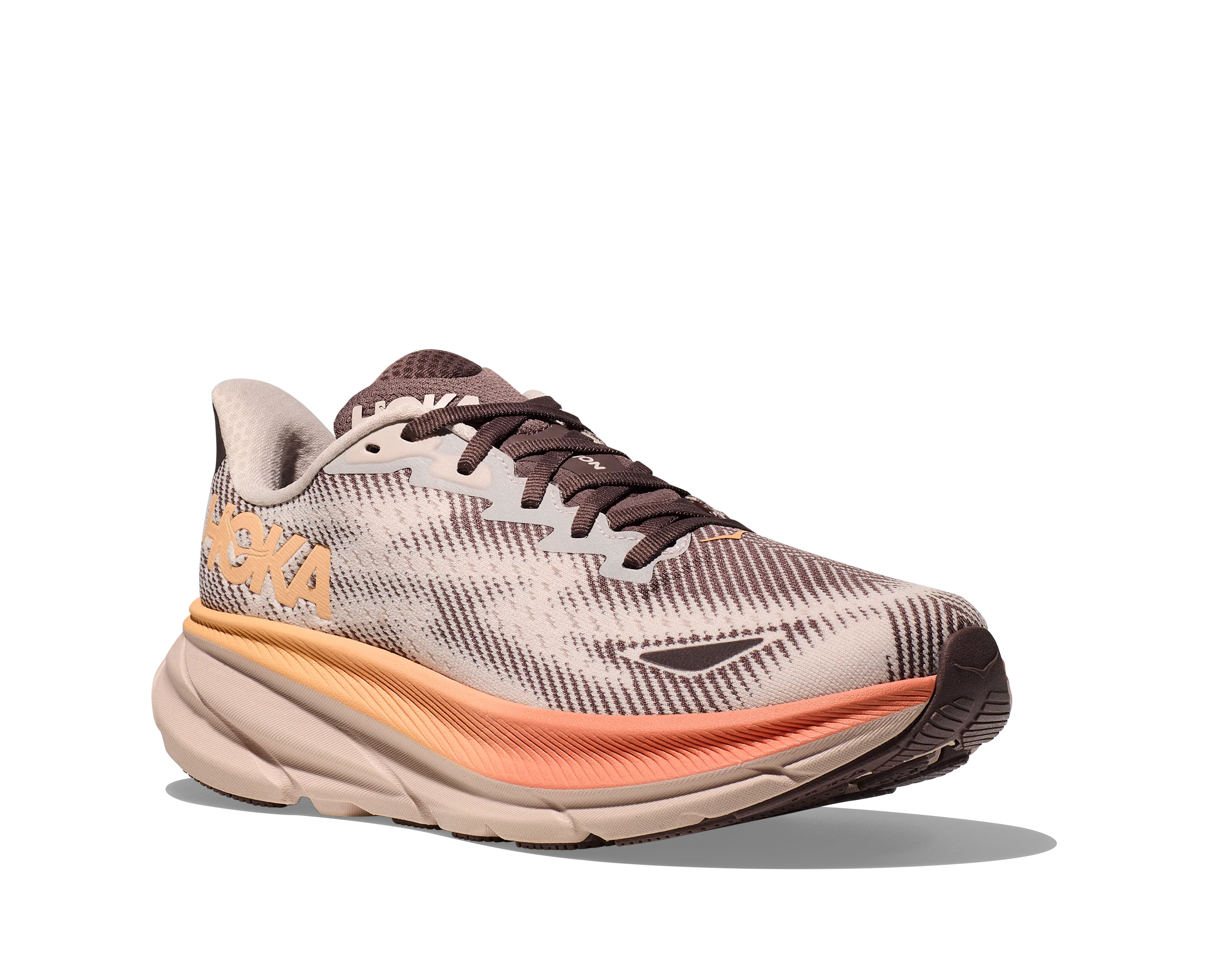 Hoka W CLIFTON 9 GTX Cosmic Pearl / Smoky Quartz (HOKA er litt liten – ta en størrelse opp.)