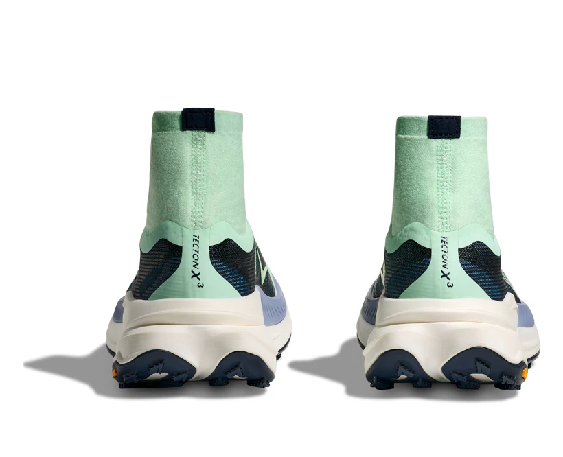 Hoka W TECTON X 3 Mint Fluorite / Varsity Navy (HOKA er litt liten – ta en størrelse opp.)