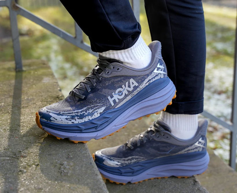 Hoka M STINSON 7 Satellite Grey / Varsity Navy (HOKA er litt liten – ta en størrelse opp.)