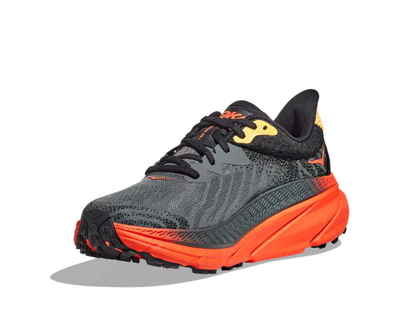Hoka M CHALLENGER 7 Castlerock / Flame (HOKA er litt liten – ta en størrelse opp.)