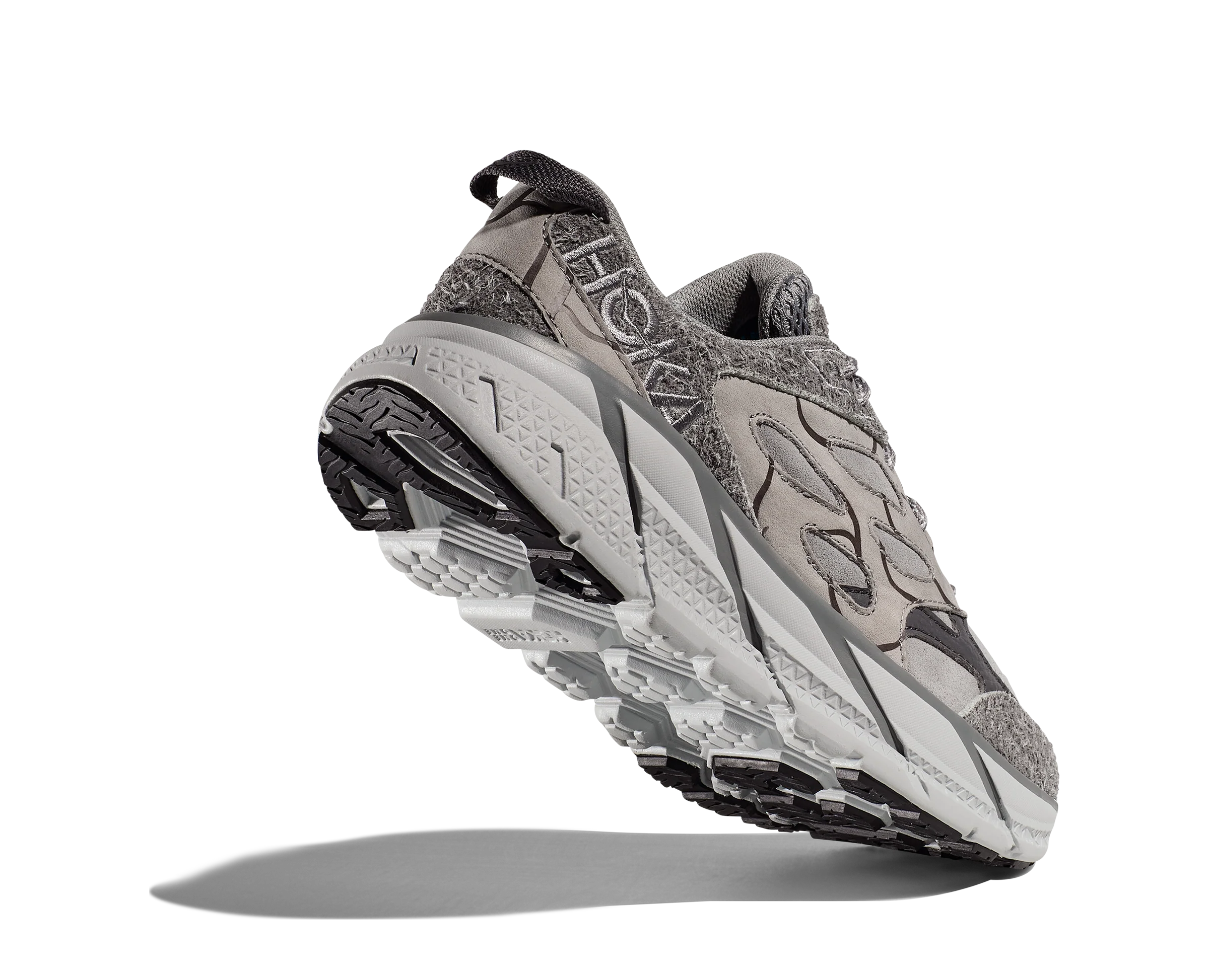 Hoka U CLIFTON L SUEDE TP Galactic Grey / Satellite Grey (HOKA er litt liten – ta en størrelse opp.)