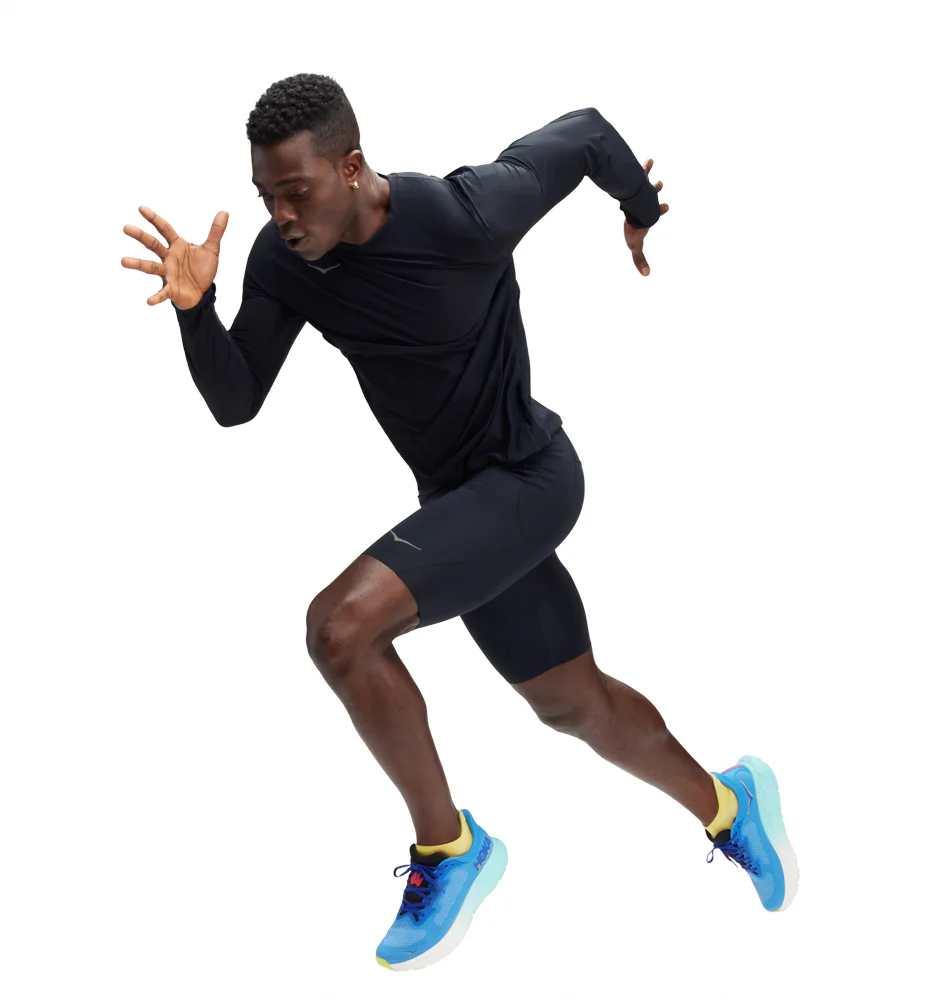 Hoka M AIROLITE RUN LONG SLEEVE Black (HOKA er litt liten – ta en størrelse opp.)