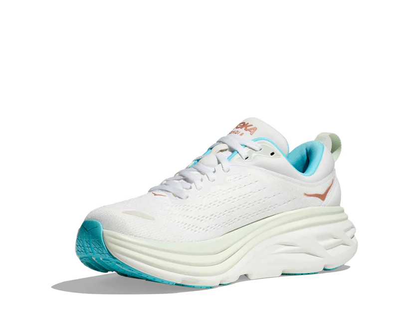 Hoka W BONDI 8 Frost / Rose Gold (HOKA er litt liten – ta en størrelse opp.)
