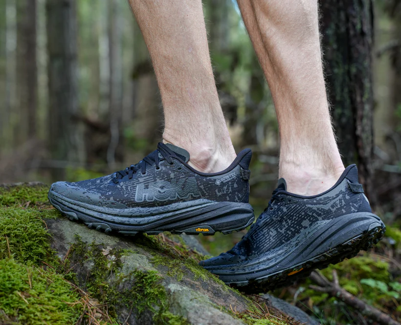 Hoka M SPEEDGOAT 6 GTX Black / Outer Orbit (HOKA er litt liten – ta en størrelse opp.)