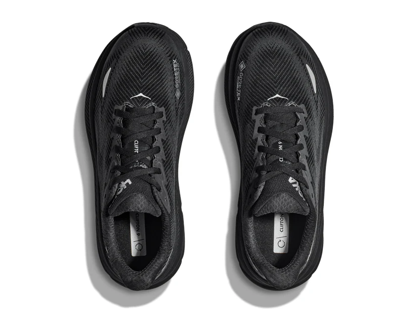 Hoka W CLIFTON 9 GTX Black / Black (HOKA er litt liten – ta en størrelse opp.)
