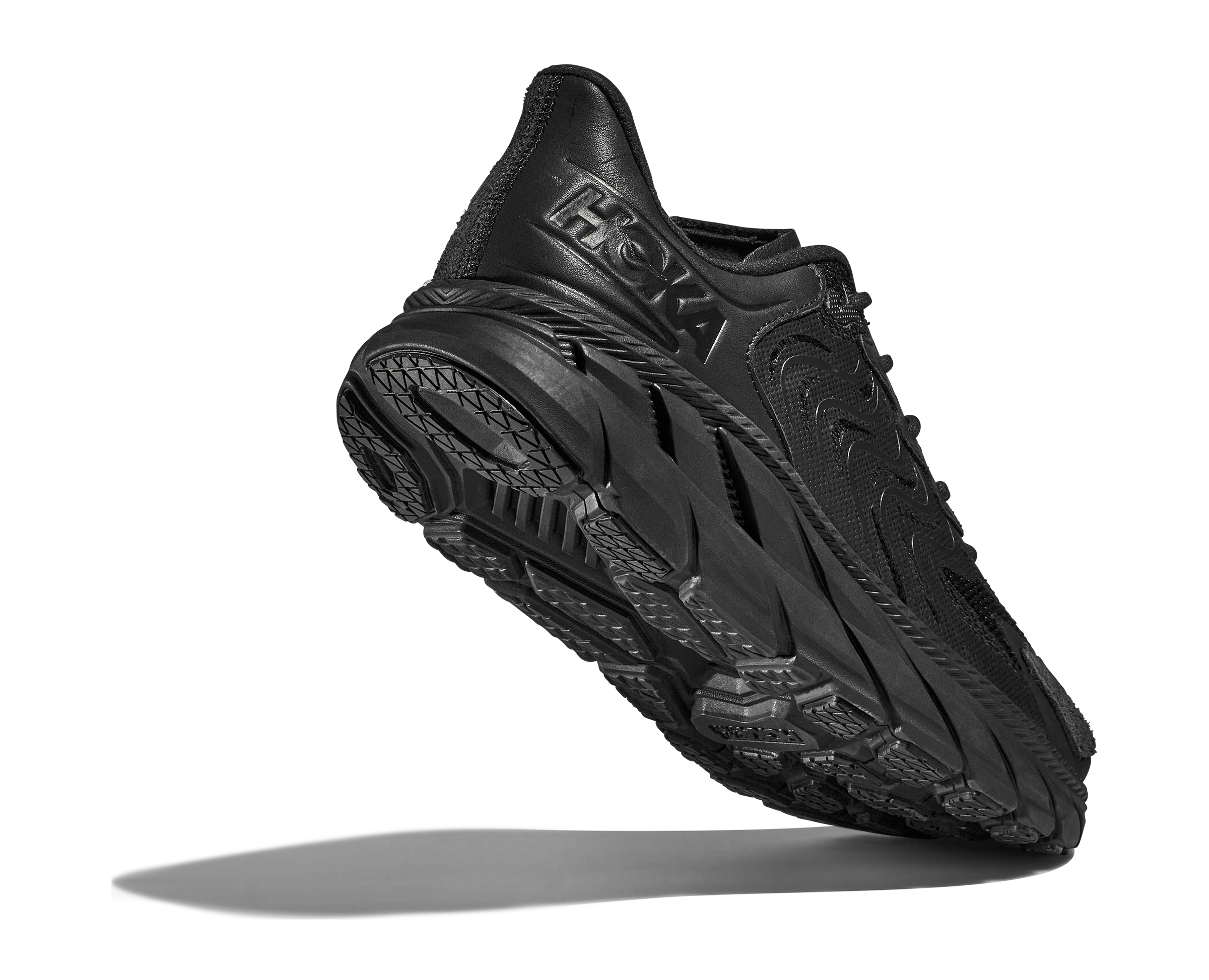 Hoka U CLIFTON LS Black / Asphalt (HOKA er litt liten – ta en størrelse opp.)
