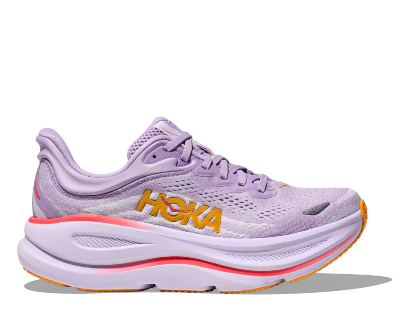 Hoka W BONDI 9 Aster Flower / Starlight Glow (HOKA er litt liten – ta en størrelse opp.)