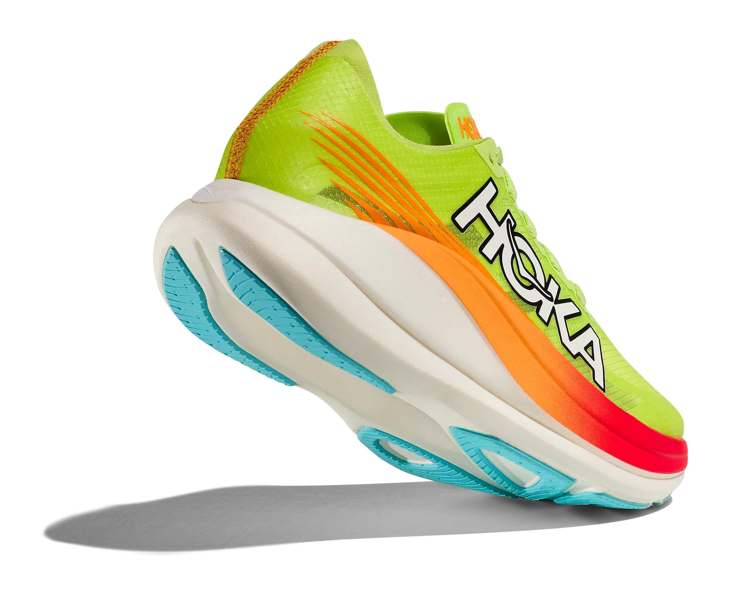 Hoka U ROCKET X 2 Lettuce / Solar Flare (HOKA er litt liten – ta en størrelse opp.)
