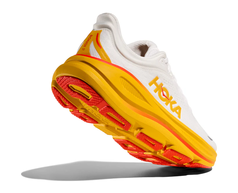 Hoka W BONDI 9 Frost / Sunflower (HOKA er litt liten – ta en størrelse opp.)