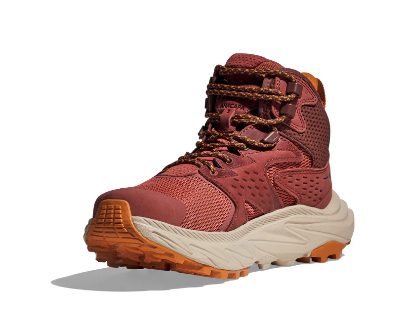 Hoka W ANACAPA 2 MID GTX Hot Sauce / Shifting Sand (HOKA er litt liten – ta en størrelse opp.)