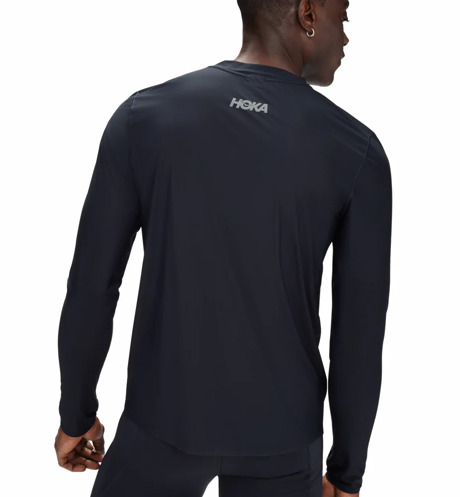 Hoka M AIROLITE RUN LONG SLEEVE Black (HOKA er litt liten – ta en størrelse opp.)