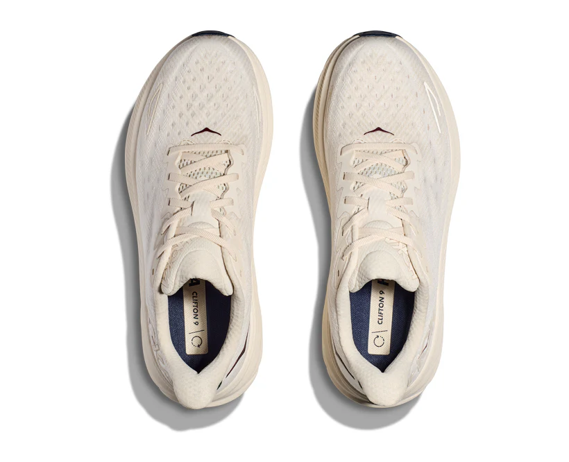 Hoka M CLIFTON 9 Oat Milk / Alabaster (HOKA er litt liten – ta en størrelse opp.)