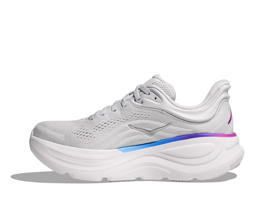 Hoka W BONDI 9 Cosmic Grey / White (HOKA er litt liten – ta en størrelse opp.)