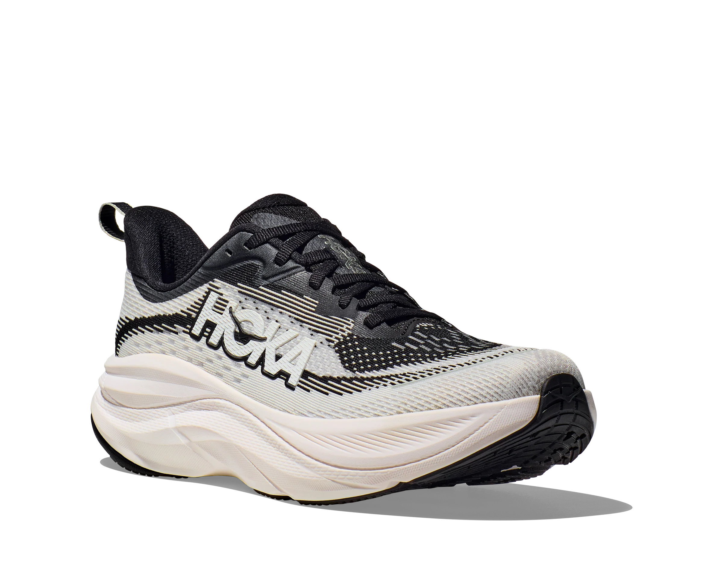 Hoka W SKYFLOW Black / White (HOKA er litt liten – ta en størrelse opp.)