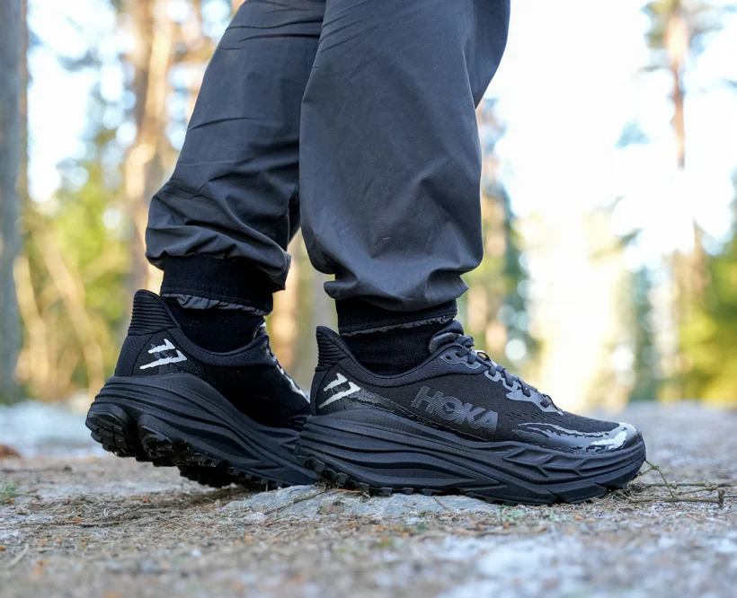 Hoka M STINSON 7 Black / Black (HOKA er litt liten – ta en størrelse opp.)