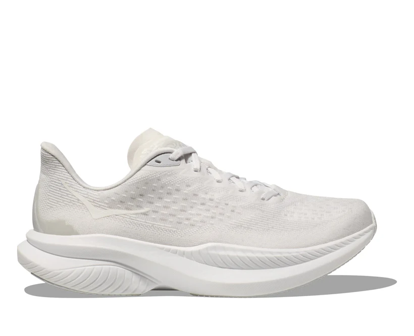 Hoka M MACH 6 LA White / White (HOKA er litt liten – ta en størrelse opp.)