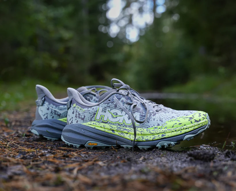 Hoka M SPEEDGOAT 6 GTX Slate / Aloe Vera (HOKA er litt liten – ta en størrelse opp.)