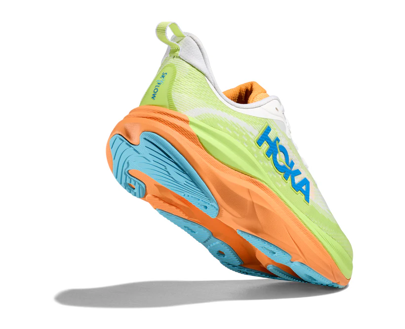 Hoka M SKYFLOW Frost / Solar Flare (HOKA er litt liten – ta en størrelse opp.)