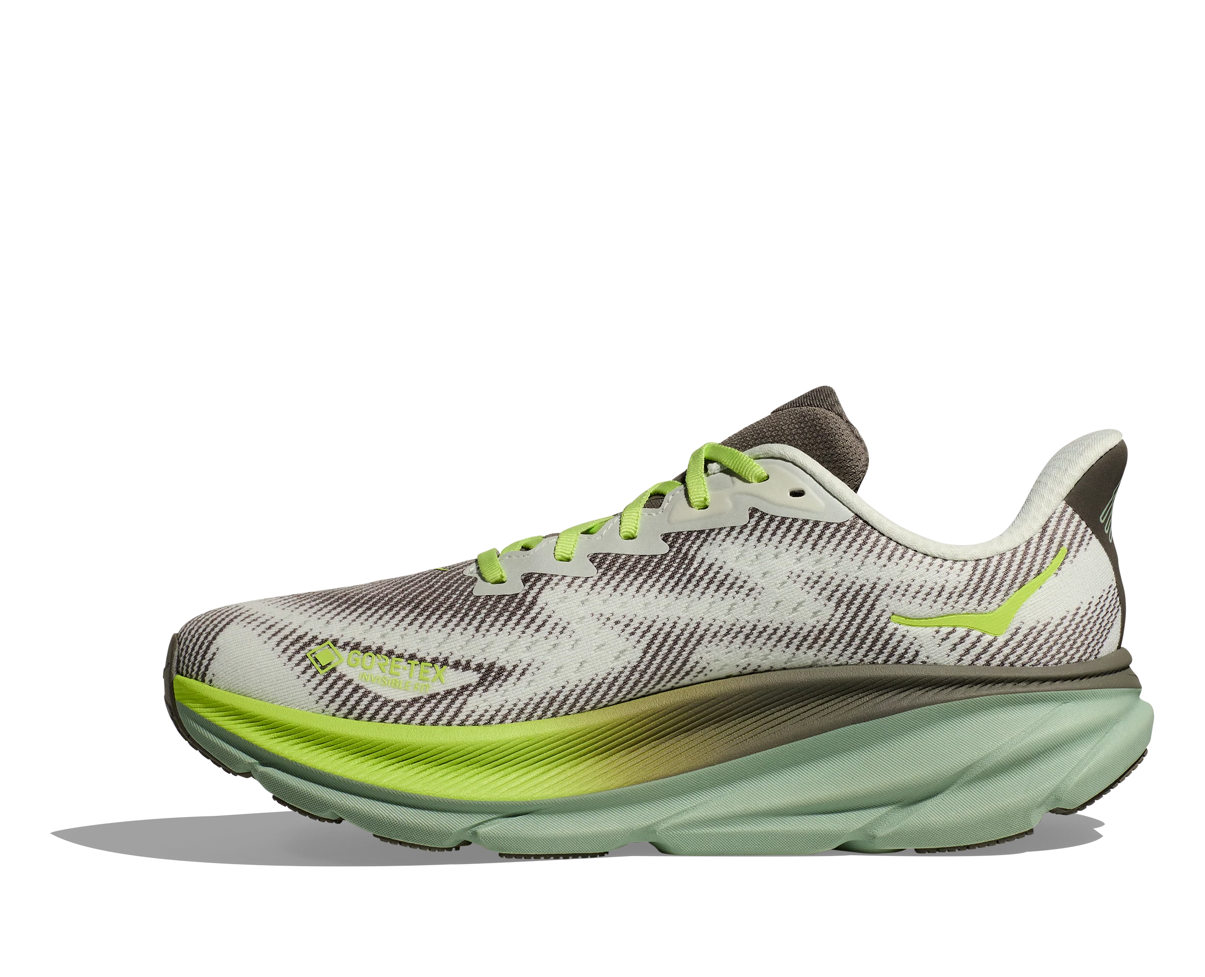Hoka M CLIFTON 9 GTX Slate / Aloe Vera (HOKA er litt liten – ta en størrelse opp.)