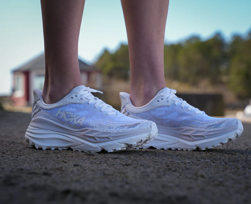 Hoka W STINSON 7 White / White (HOKA er litt liten – ta en størrelse opp.)