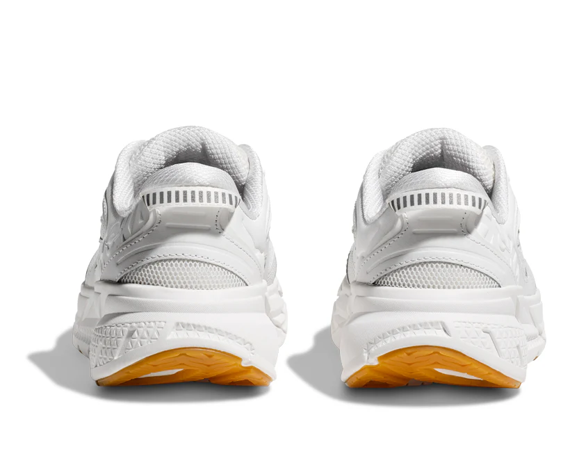 Hoka U CLIFTON L White / White (HOKA er litt liten – ta en størrelse opp.)