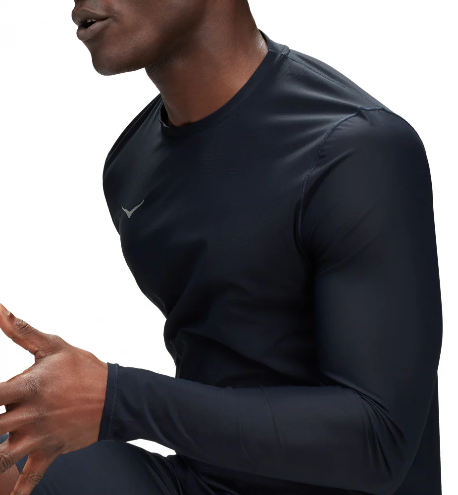 Hoka M AIROLITE RUN LONG SLEEVE Black (HOKA er litt liten – ta en størrelse opp.)