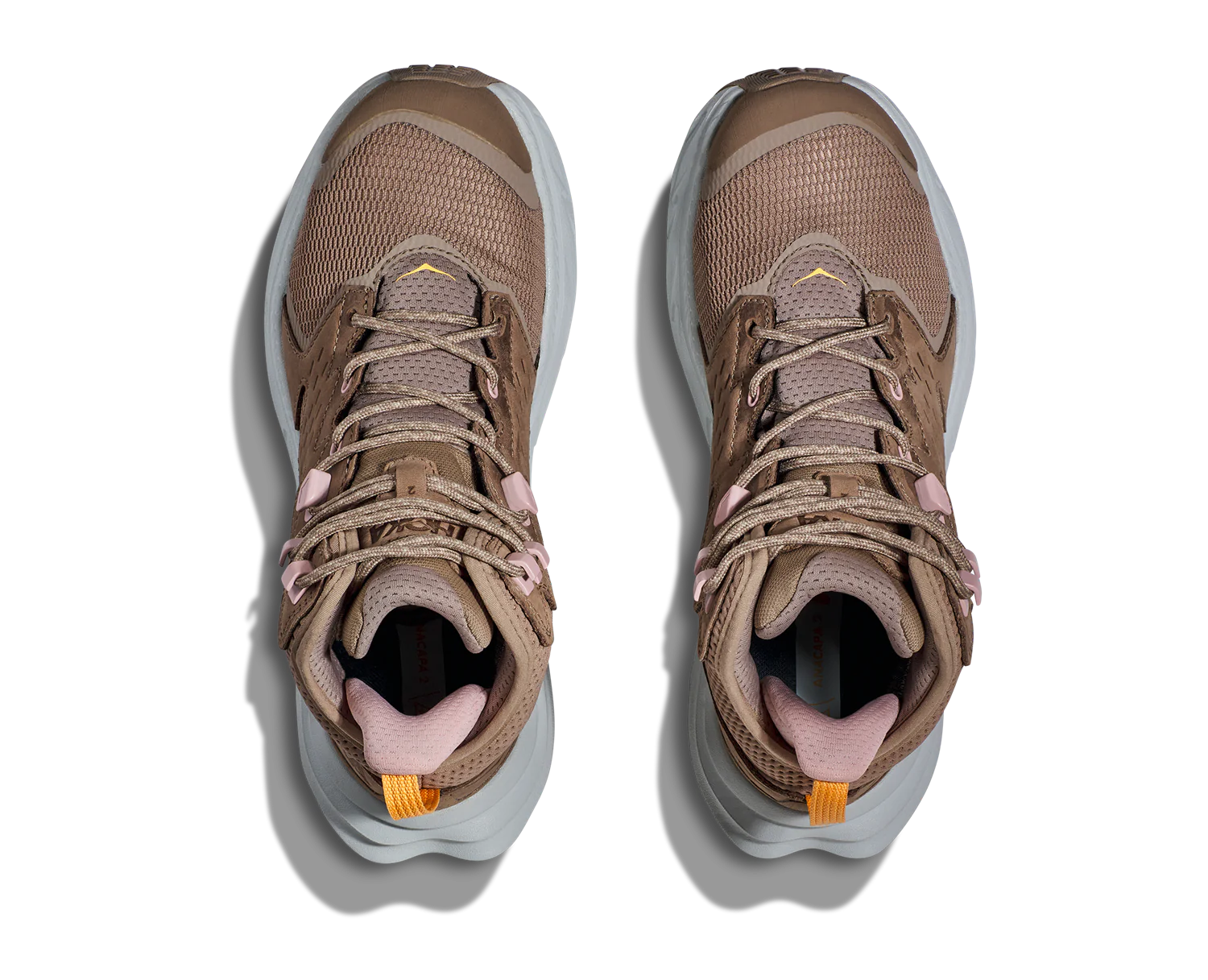 Hoka W ANACAPA 2 MID GTX WIDE Dune / Ice Flow (HOKA er litt liten – ta en størrelse opp.)