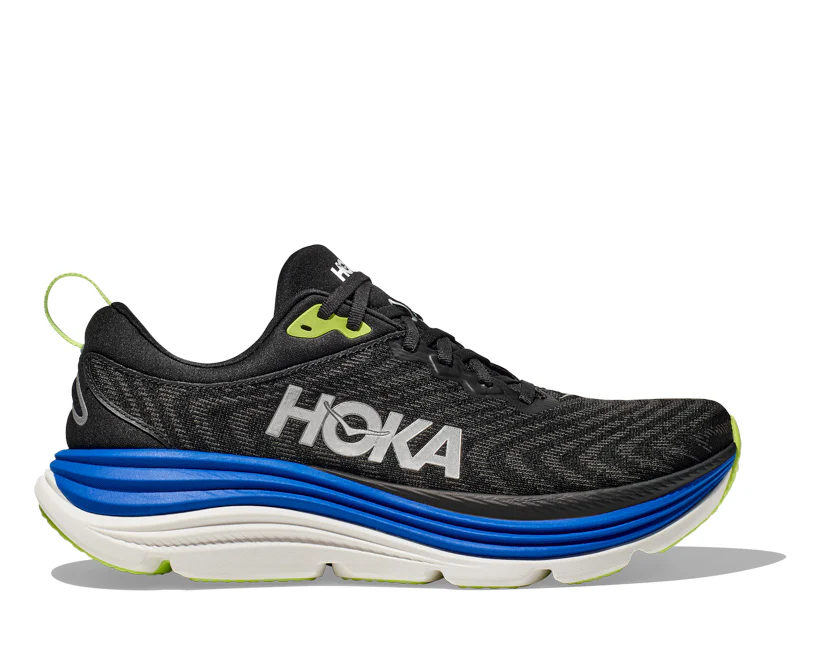 Hoka M GAVIOTA 5 Black / Electric Cobalt (HOKA er litt liten – ta en størrelse opp.)