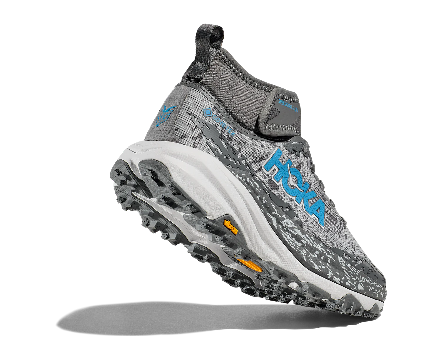 Hoka W SPEEDGOAT 6 MID GTX Asteroid / Cosmic Grey (HOKA er litt liten – ta en størrelse opp.)