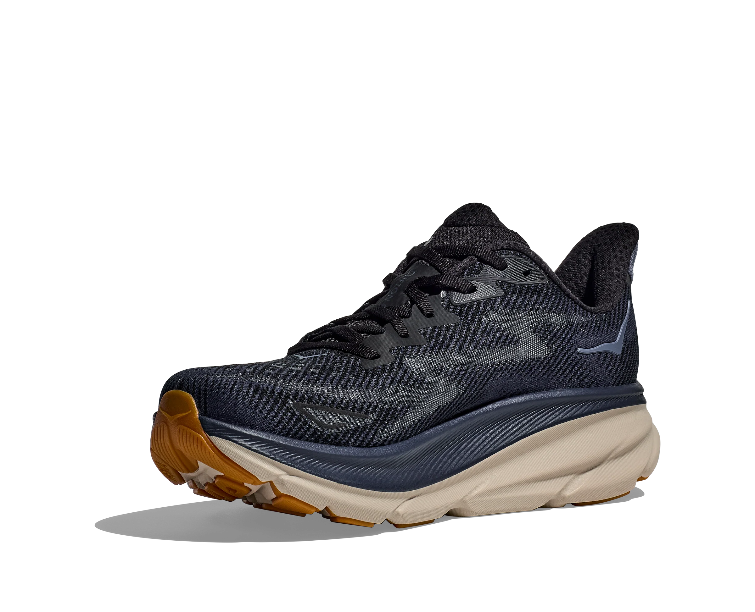 Hoka M CLIFTON 9 Black / Varsity Navy (HOKA er litt liten – ta en størrelse opp.)