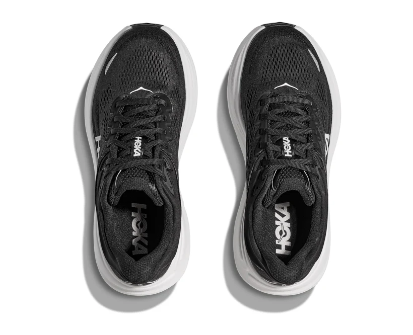 Hoka M BONDI 9 WIDE Black / White (HOKA er litt liten – ta en størrelse opp.)