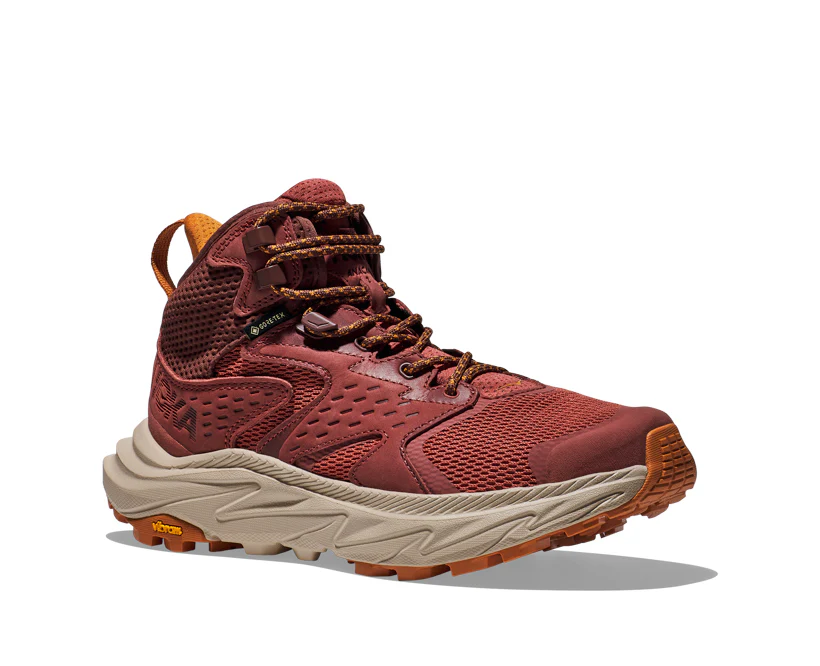 Hoka W ANACAPA 2 MID GTX Hot Sauce / Shifting Sand (HOKA er litt liten – ta en størrelse opp.)