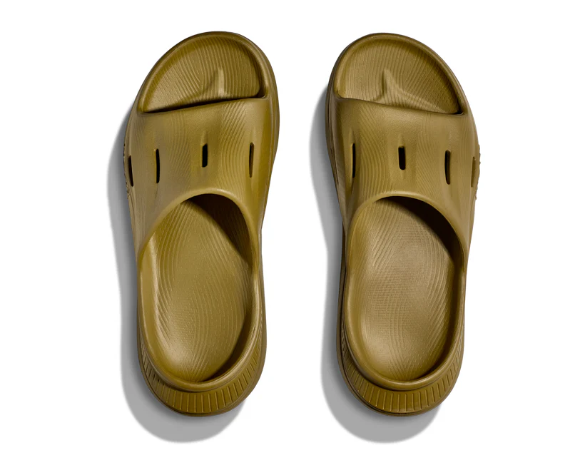 Hoka U ORA RECOVERY SLIDE 3 Green Moss / Green Moss (HOKA er litt liten – ta en størrelse opp.)