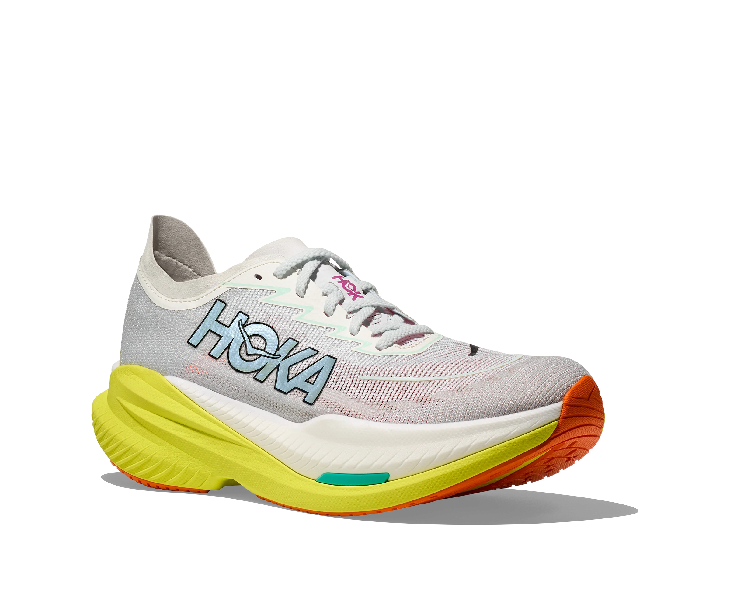 Hoka M MACH X 2 Frost / Citrus (HOKA er litt liten – ta en størrelse opp.)