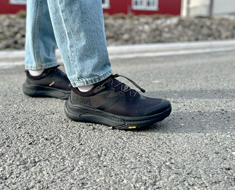 Hoka W TRANSPORT Black / Black (HOKA er litt liten – ta en størrelse opp.)