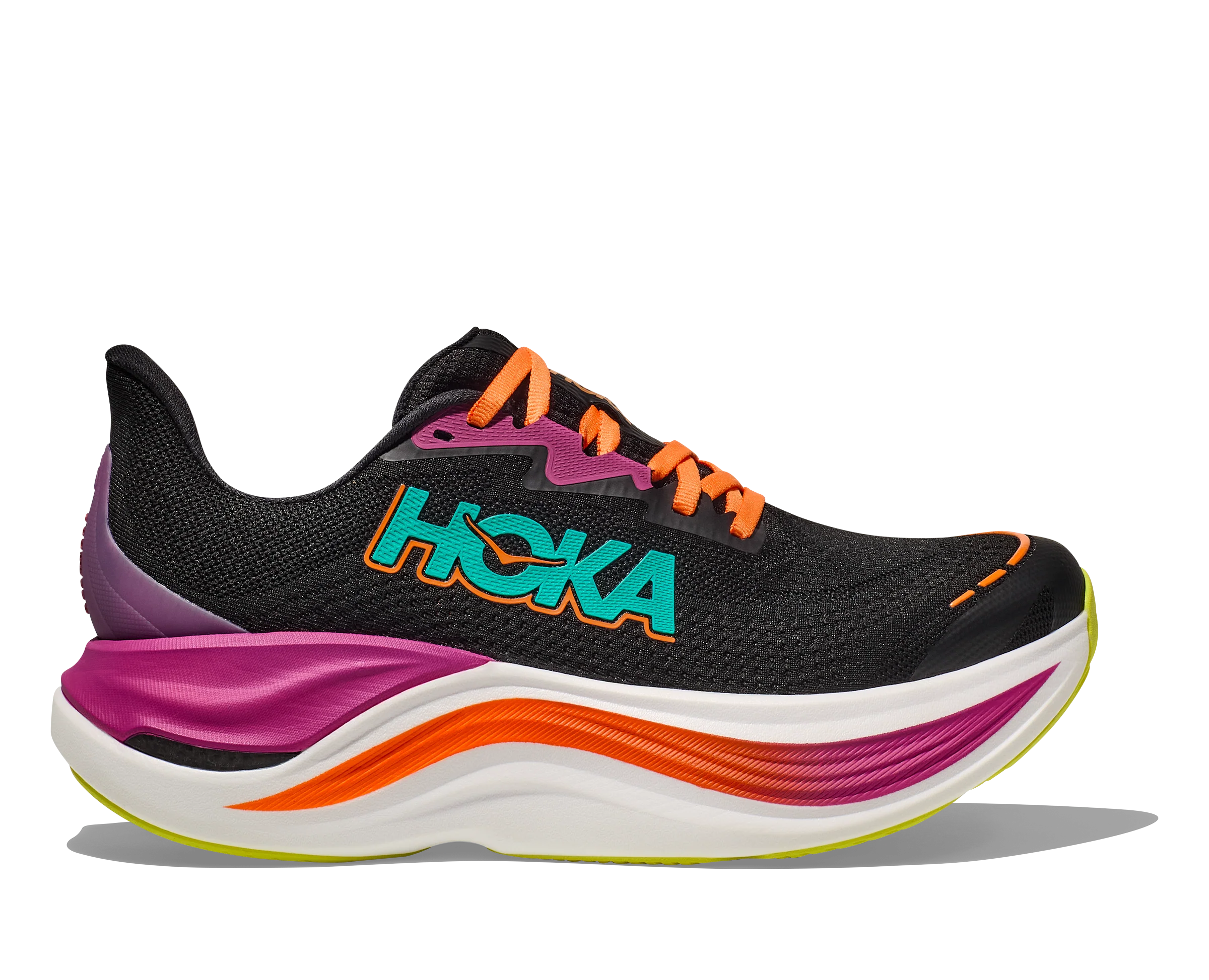 Hoka M SKYWARD X Black / Electric Aqua (HOKA er litt liten – ta en størrelse opp.)