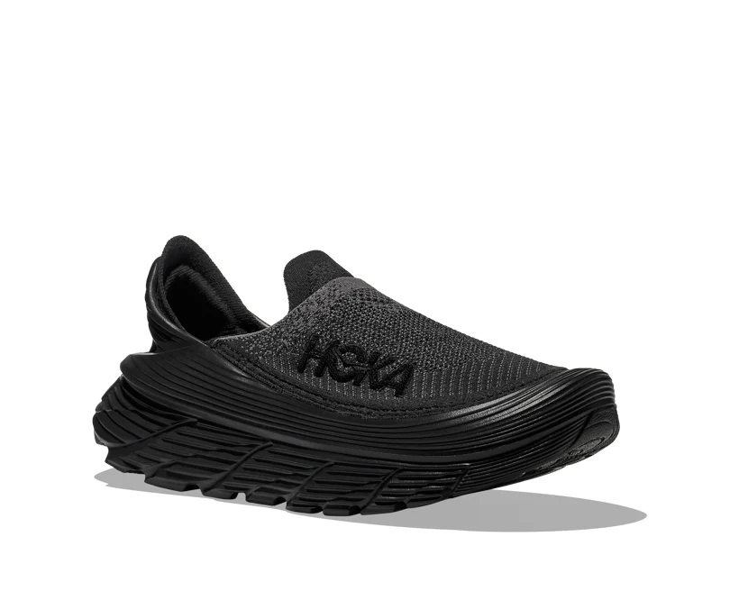 Hoka U RESTORE TC Black / Black (HOKA er litt liten – ta en størrelse opp.)