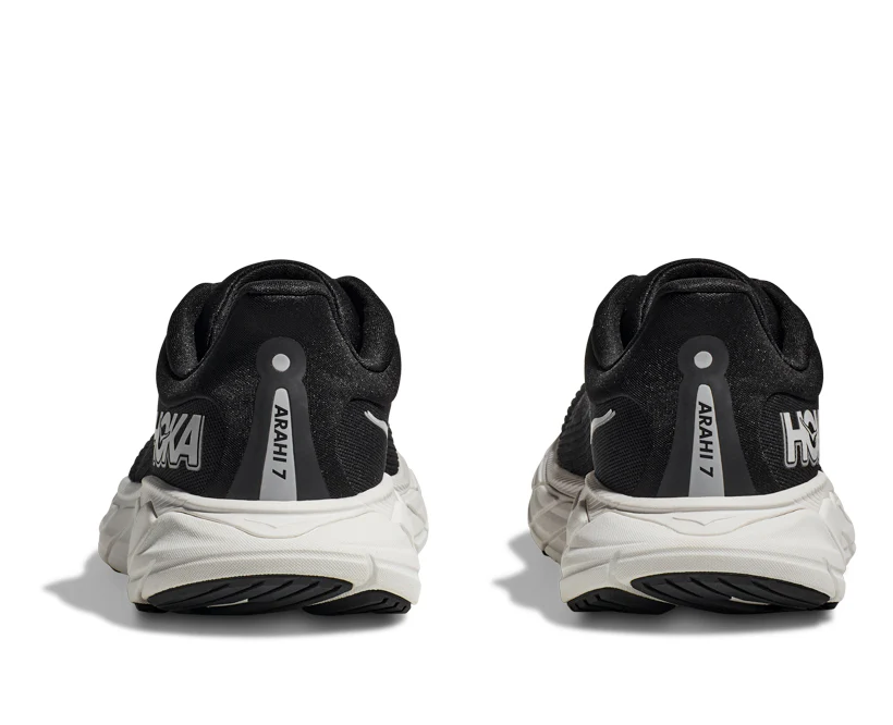 Hoka W ARAHI 7 WIDE Black / White (HOKA er litt liten – ta en størrelse opp.)