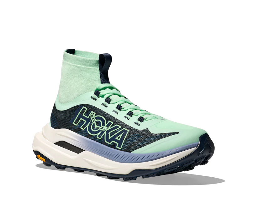 Hoka W TECTON X 3 Mint Fluorite / Varsity Navy (HOKA er litt liten – ta en størrelse opp.)