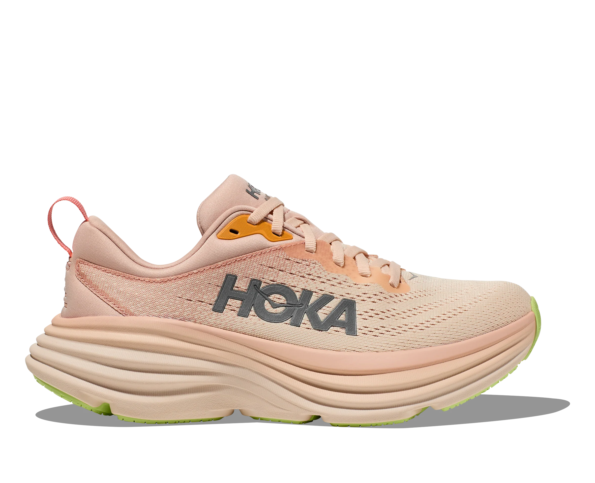 Hoka W BONDI 8 Cream / Vanilla (HOKA er litt liten – ta en størrelse opp.)