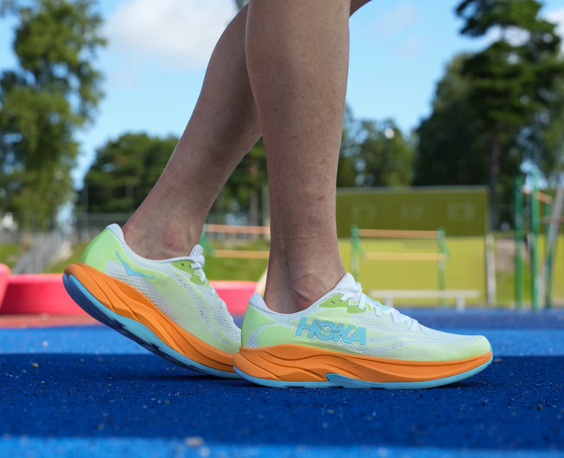 Hoka M RINCON 4 Frost / Lettuce (HOKA er litt liten – ta en størrelse opp.)