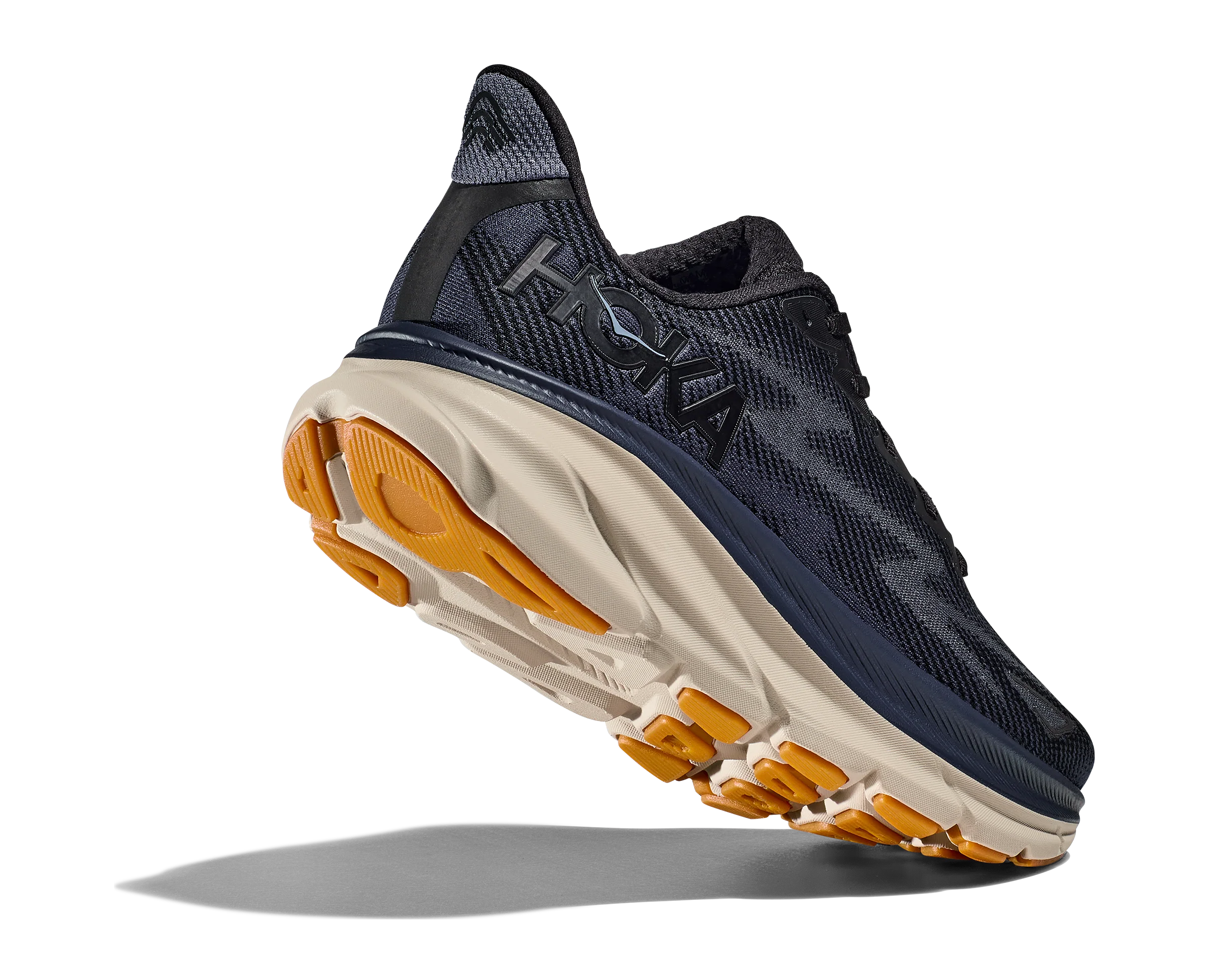 Hoka M CLIFTON 9 Black / Varsity Navy (HOKA er litt liten – ta en størrelse opp.)