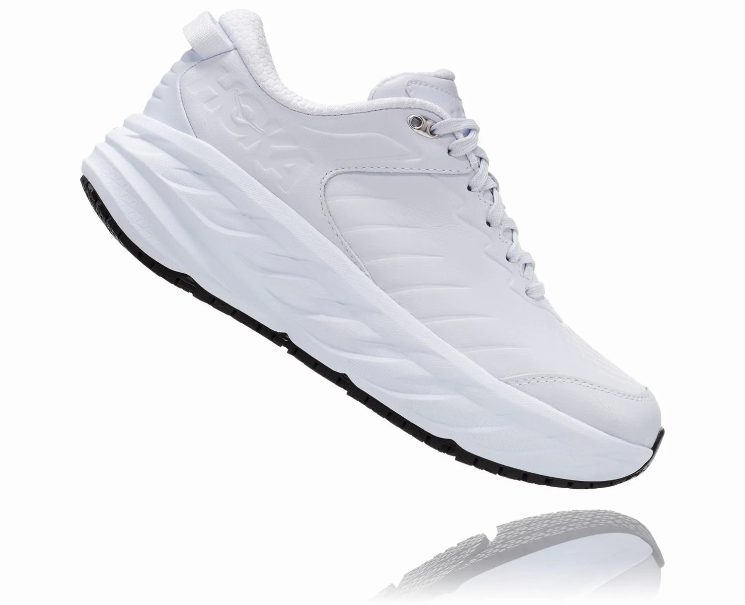 Hoka W BONDI SR White (HOKA er litt liten – ta en størrelse opp.)