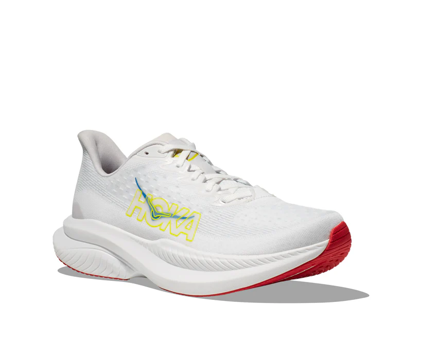 Hoka M MACH 6 White / Nimbus Cloud (HOKA er litt liten – ta en størrelse opp.)