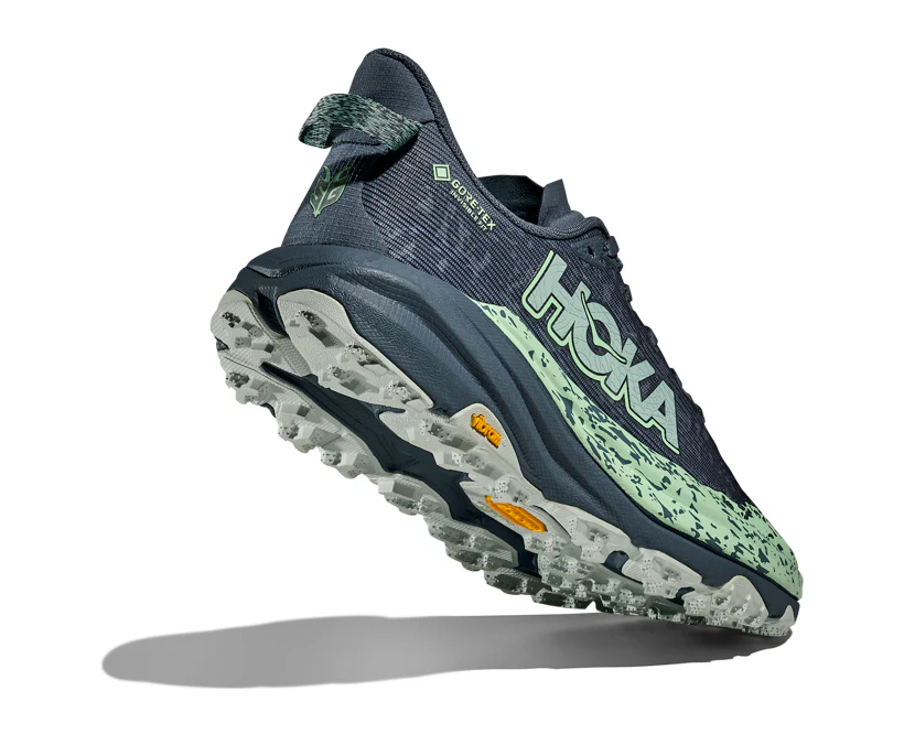 Hoka W SPEEDGOAT 6 GTX Thunder Cloud / Mint Fluorite (HOKA er litt liten – ta en størrelse opp.)